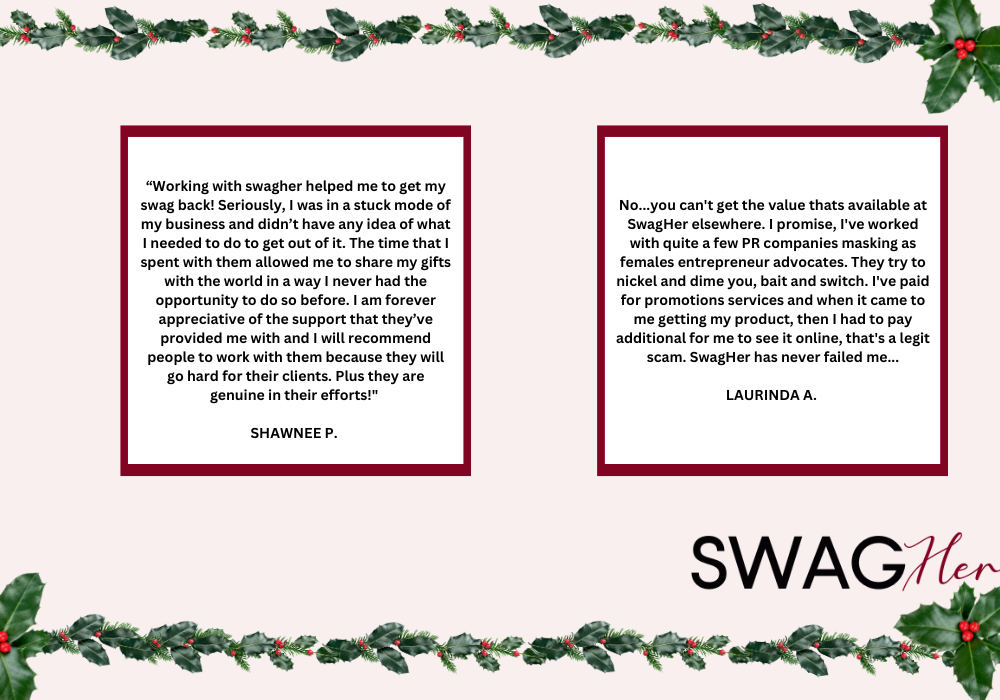 swagher testimonials image for holidays